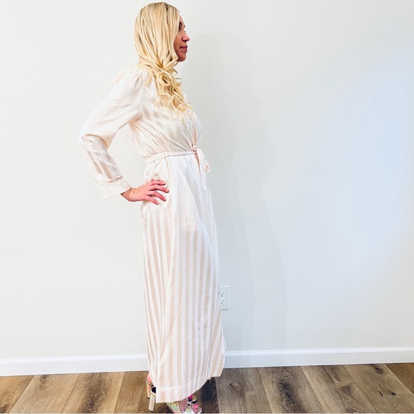 VTG Christian Dior Peach Robe - Picture 12 of 14